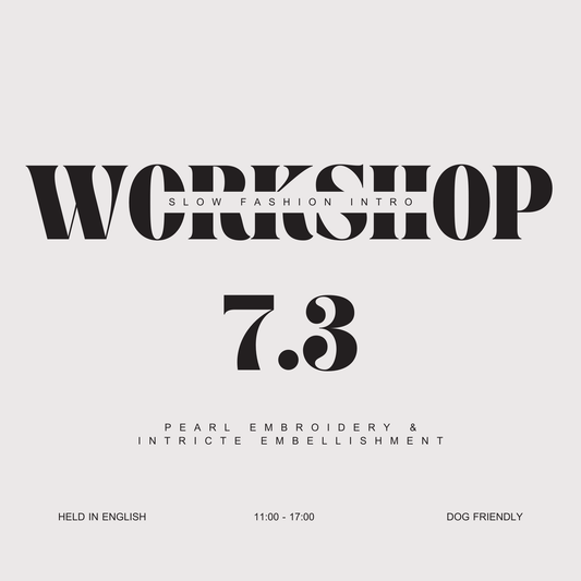 Sunday Atelier | March 7: Pearl Embroidery & Intricate Embellishment