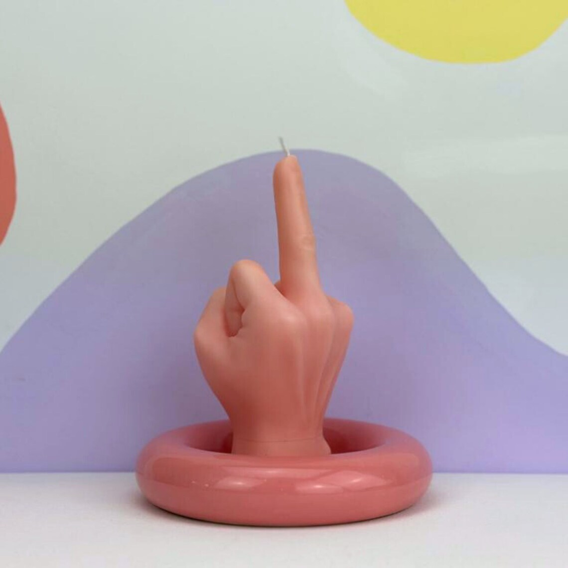 XXL MIDDLE FINGER CANDLE