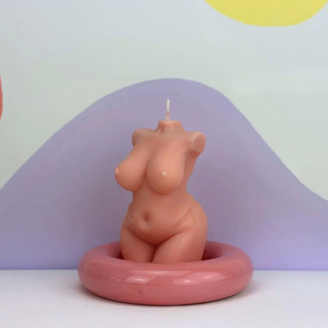 XXL FEMALE CURVY BODY CANDLE