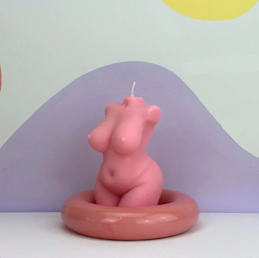 XXL FEMALE CURVY BODY CANDLE