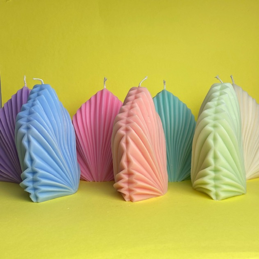 coral candle multiple colors